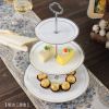 3-Tier Bone China Dessert Rack