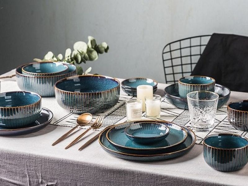 Blue kiln Tableware
