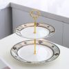 Tiered Bone China Dessert Stand