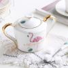 Bone China Flamingo Coffee Set