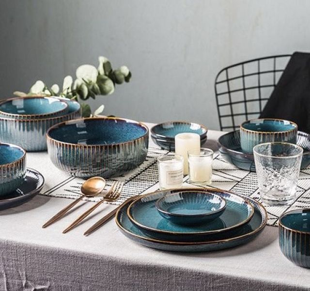 Blue kiln Tableware