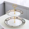 Tiered Bone China Dessert Stand