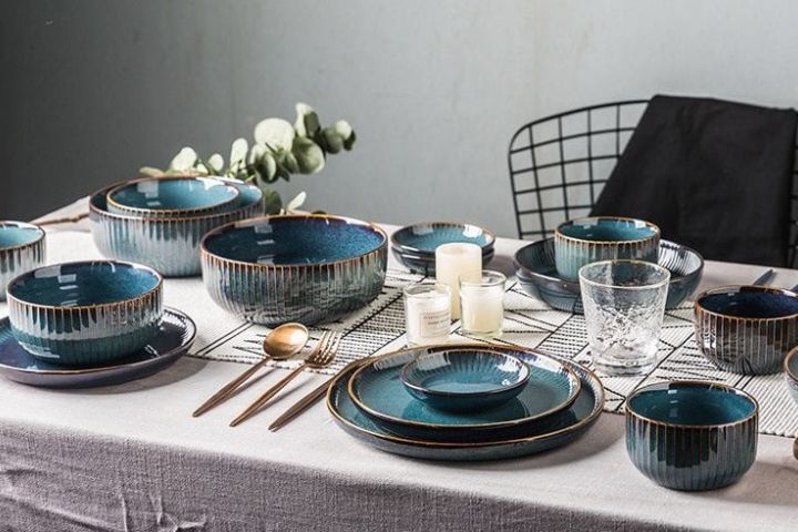 Blue kiln Tableware