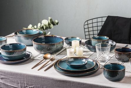 Blue kiln Tableware