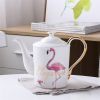 Bone China Flamingo Coffee Set