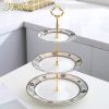 Tiered Bone China Dessert Stand