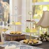 3-Tier Bone China Dessert Rack