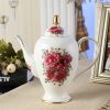Vintage European Rose Coffee Set