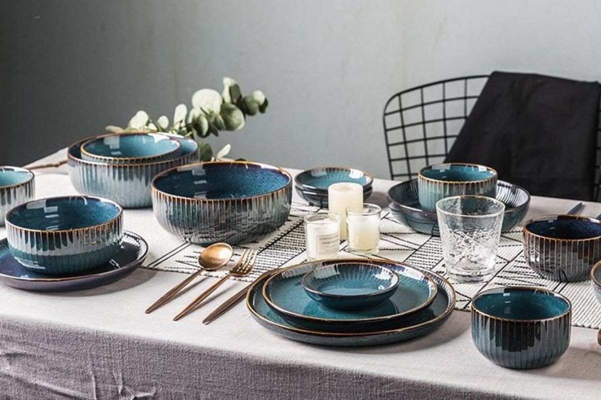Blue kiln Tableware