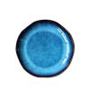 Cat Eye Blue Asymmetric Serving Plate