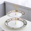 Tiered Bone China Dessert Stand
