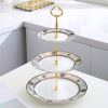 Tiered Bone China Dessert Stand