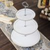 3-Tier Bone China Dessert Rack