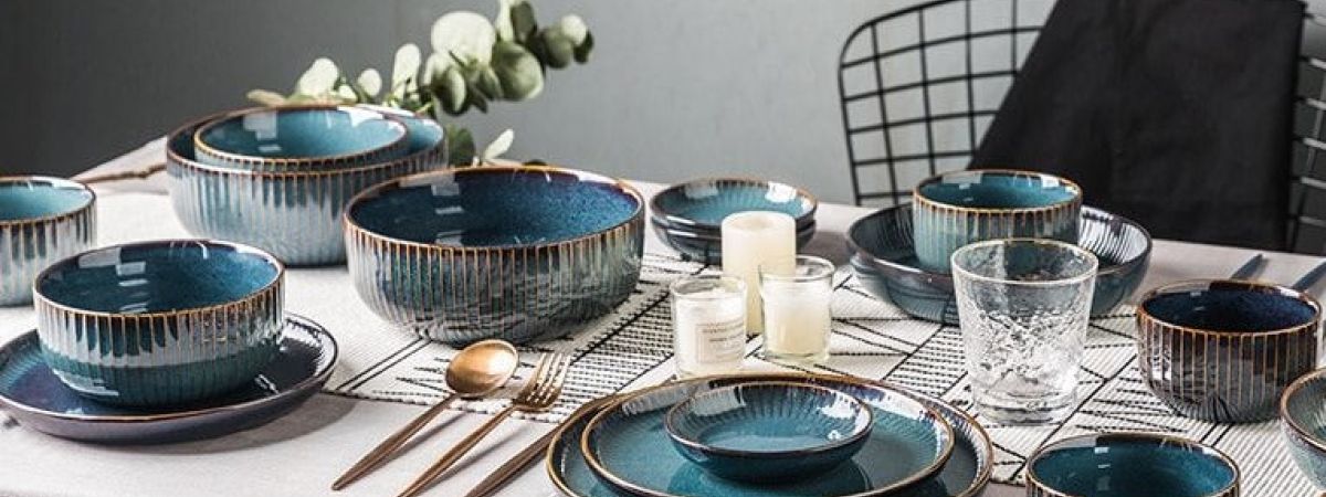 Blue kiln Tableware