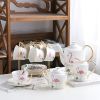 Bone China Flamingo Coffee Set