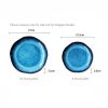 Cat Eye Blue Asymmetric Serving Plate