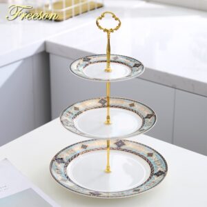 Tiered Bone China Dessert Stand